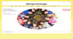 Desktop Screenshot of adlerauge-in-kinderaugen.org
